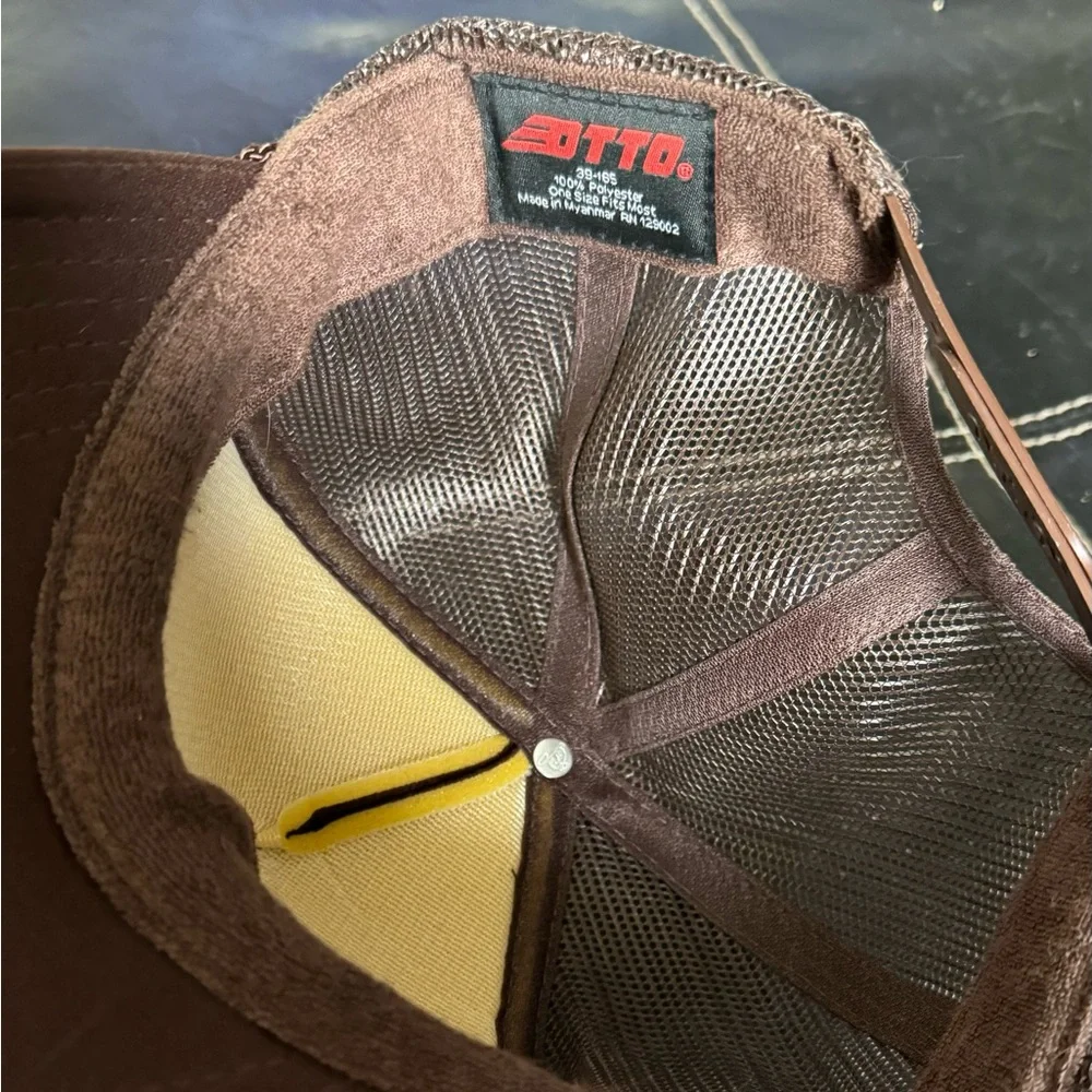 RARE! Chocolate Brown Sicko Trucker hat - Picture 3 of 3